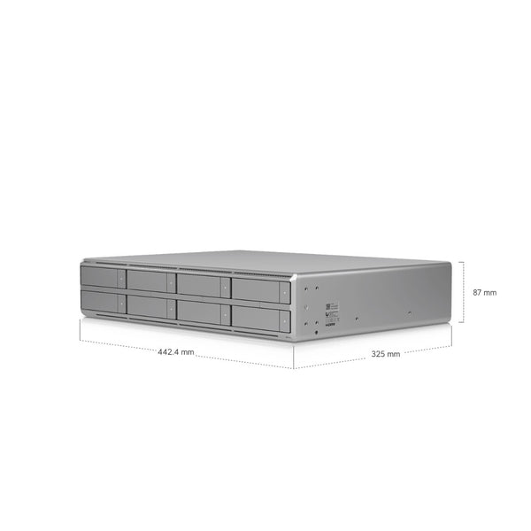 Ubiquiti UNVR-G2-Pro UniFi Protect NVR G2 Pro with AI Event Analytics, HDMI Output, 8-Bay, 2U