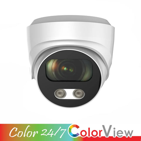 Acegear Camera 4K 8MP/5MP/4MP/2MP TVI/AHD/CVI/CVBS Night Color 2.8mm Lens,120db WDR, Smart-IR
