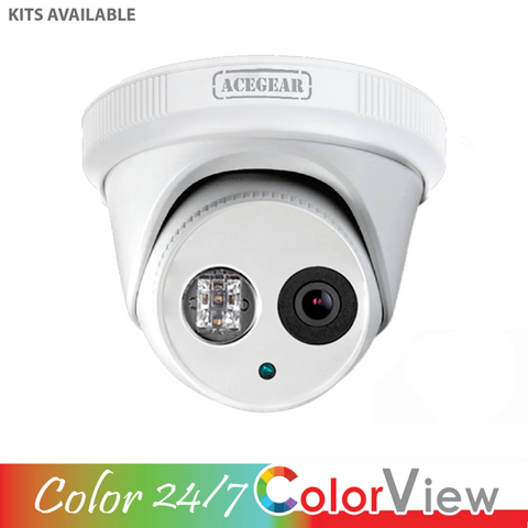 Acegear CT7284CV 2MP ColorView 2.8mm Lens, TVI/AHD/CVI/CVBS