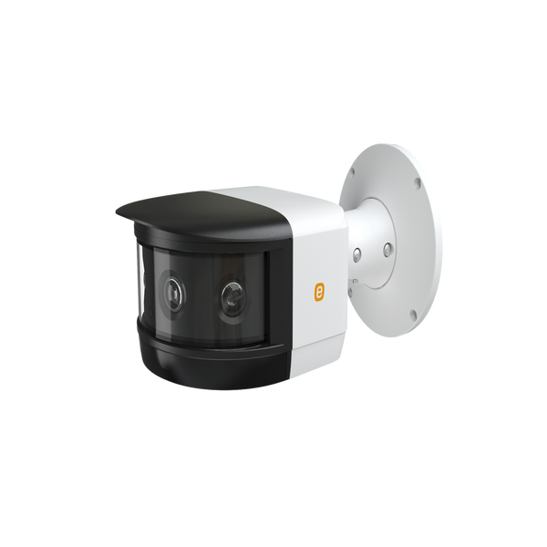 [ ePanoTech ] Bullet IP Panoramic Camera 8 MP / 180º / 4 Lens of 2MP / 65ft IR / IP67 / IK10 / Metal / PoE