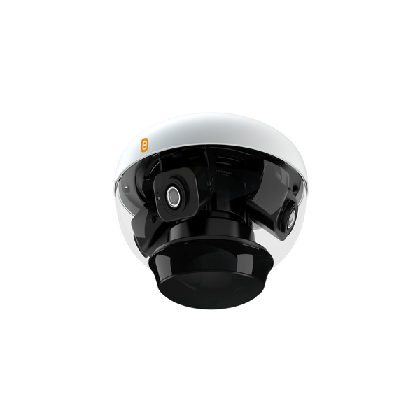 [ ePanoTech ] Panoramic Camera IP Dome 8 MP / 360º / 4 Lens of 2MP / 82ft IR / IP66 / IK10 / Metal / PoE+