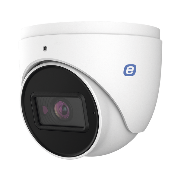 [ eSmartData ] IP Turret Camera 4MP / Support METADATA / POE / 98ft (30m) IR / WDR / Micro SD / IP67 / 2.8 mm Lens / Integrated Microphone / Cloud Video Recording / Metal