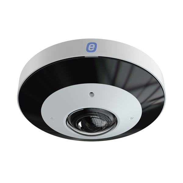 Fisheye Camera IP 6MP / POE / 65ft (20m) IR / dWDR / Micro SD / IP67 / 1.65 mm Lens / Cloud Video Recording / DEWARPING