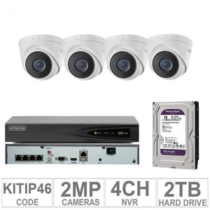 Acegear KIT-IP-46 / 4 IP Cameras 2MP + 1 WD / 2TB + (1-NVR / 4-CH)