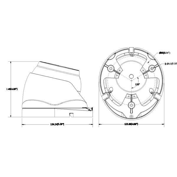 Cámara de Vigilancia Acegear CT1282WEX 2MP HD-TVI 2.8~12mm