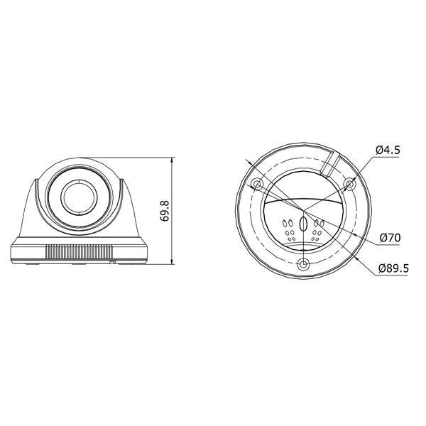 Cámara de Vigilancia Acegear CT7202 2MP HD-TVI 2.8mm OSD DNR