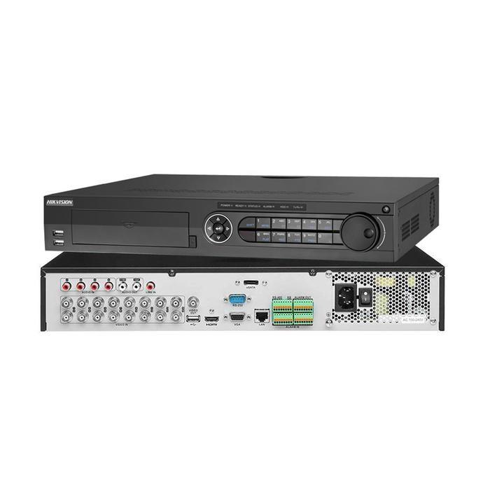 Acegear DVR T4K16K4 UHD 4K (16CH) TVI /AHD/CVI + 16CH IP Video 32 Total Dual LAN H.265 HDMI/VGA/CVBS UL
