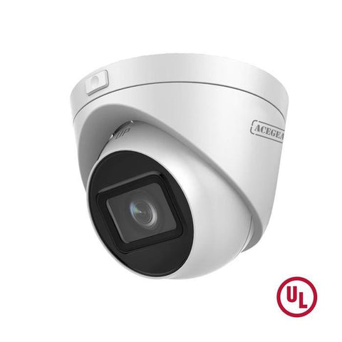 Surveillance Camera Acegear CI1288H265ML IP 2MP 2.8~12 AutoFocus H.265 EXIR2.0 100ft 48VPoE 12VDC UL Listed.