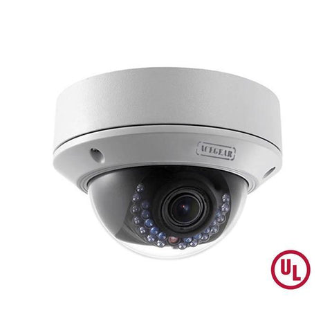Surveillance Camera Acegear CI2284I IP 2MP 2.8~12mm VF Vandal Proof IR 100ft 48VPoE 12VDC UL Listed.