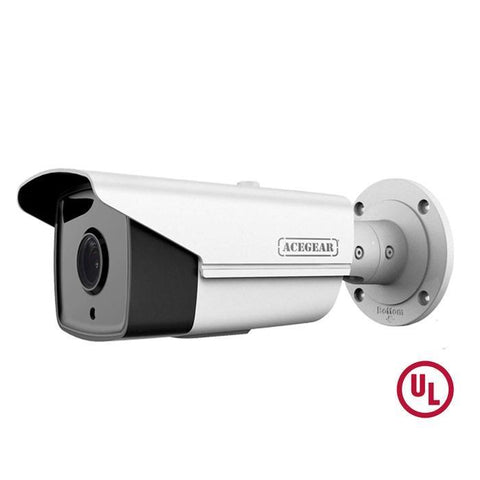 Surveillance Camera Acegear CI3292WEX IP 2MP 4mm 120dB WDR EXIR 165ft 48VPoE 12VDC UL Listed.