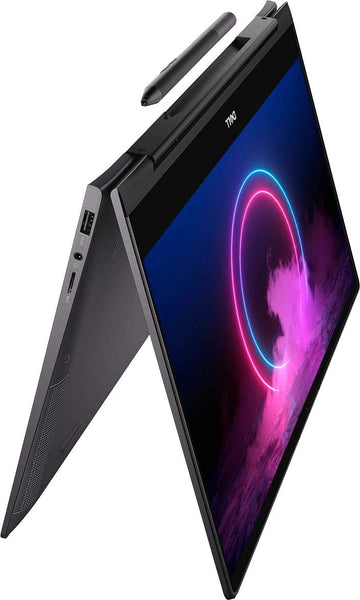 Dell 13.3-Inch 2-in-1 4K UHD (3840x2160) Touch Laptop PC, Intel i7-10510U Processor, 16GB DDR4, 512GB SSD + 32GB Optane, Backlit Keyboard, Bluetooth, Windows 10 w/Dell Active Pen