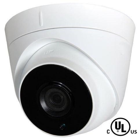 Surveillance IP Camera 2.8 mm fixed focal lens, Up to 4MP