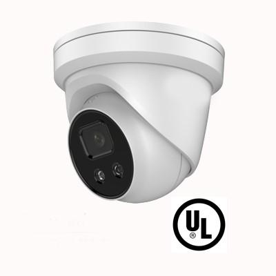 Surveillance IP Camera 4MP AcuSense Strobe Light and Audible Warning Fixed Turret Network Camera