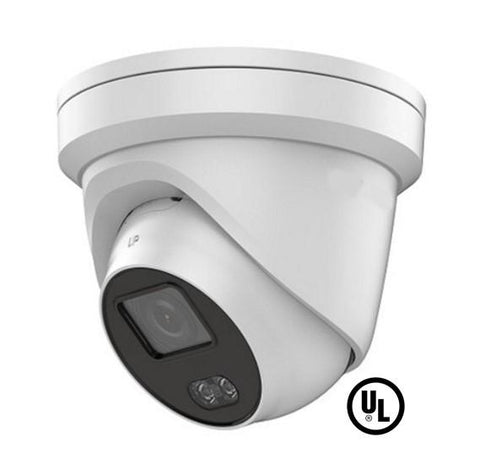 Surveillance IP Camera 4MP ColorVu Fixed Turret Network Camera