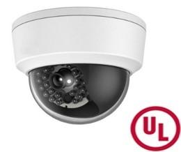 Surveillance IP Camera 5Mp (2592x1944) / Lens 2.8mm / Min. light: 0.01 LUX / IR LED range up to 30m