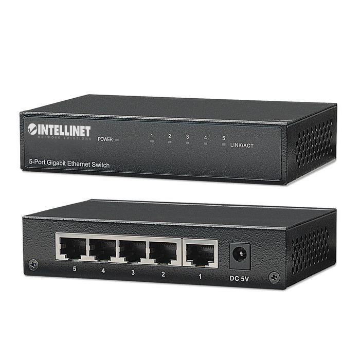 Intellinet 5-Port Gigabit Ethernet Switch