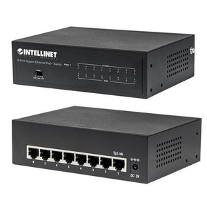 Intellinet 8-Port Gigabit Ethernet PoE Switch