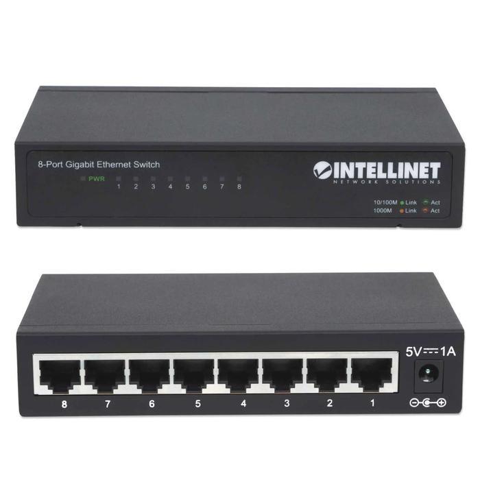 Intellinet 8-Port Gigabit Ethernet Switch
