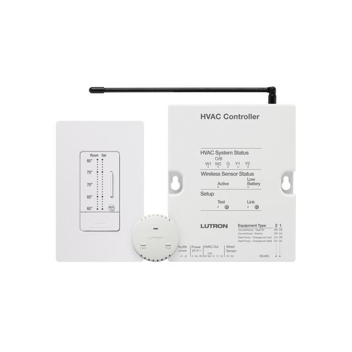 Lutron LR-HVAC-PKG-WH Temperature Control Package, White