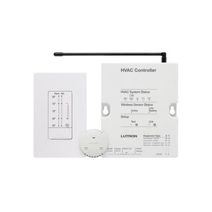 Lutron LR-HVAC-PKG-WH Temperature Control Package, White