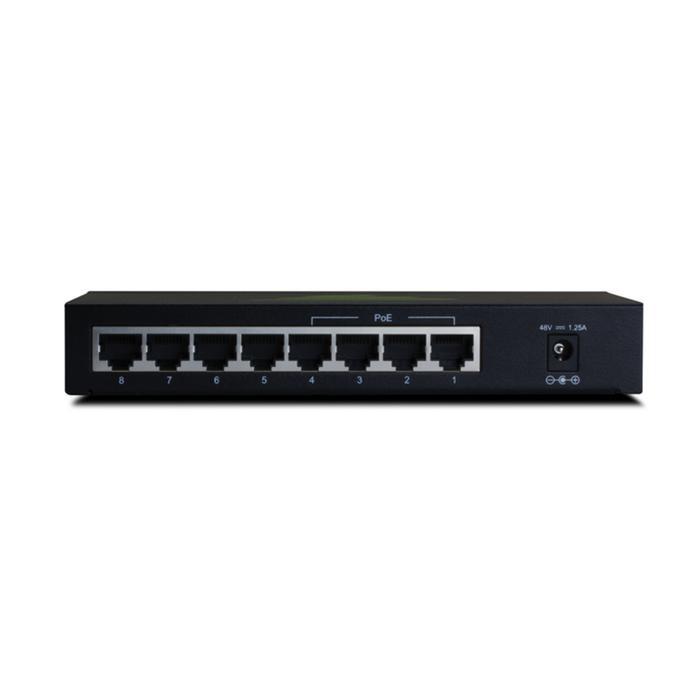 Luxul XFS-1084P 8-Port-4 POE Fast Ethernet POE Switch Black