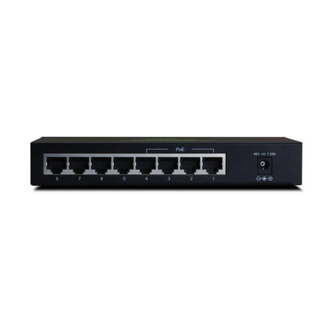 Luxul XFS-1084P 8-Port-4 POE Fast Ethernet POE Switch Black
