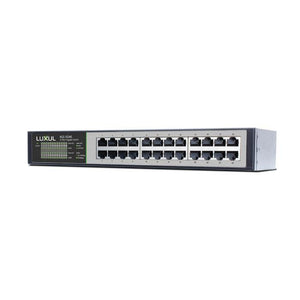 Luxul XGS-1024S 24-Port Gigabit Flex Mount Switch Black