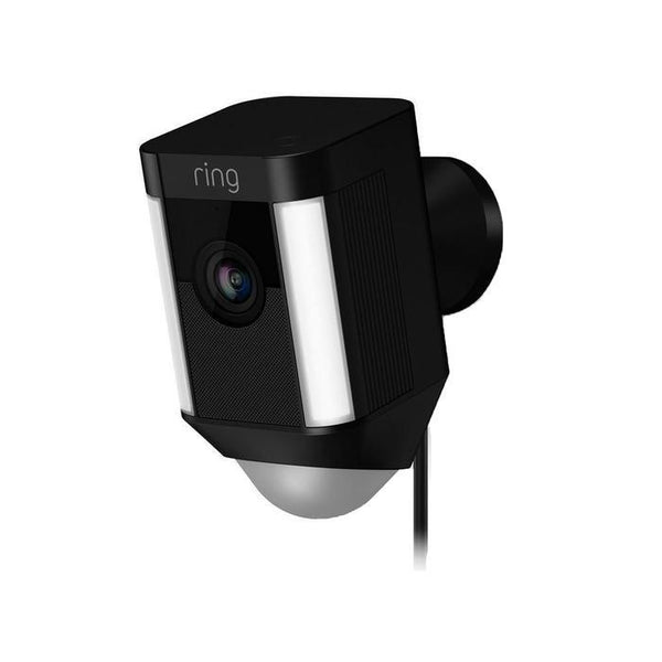 Ring Spotlight Camera Wired. (Black / White)