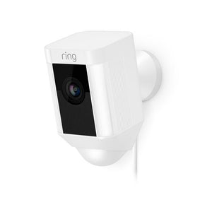 Ring Spotlight Camera Wired. (Black / White)