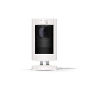 Ring Stick Up Cam con cable, (negro / blanco)