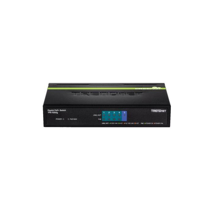TRENDnet TPE-TG50g 5-port Gigabit PoE Switch