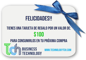 TCH Business Tarjeta de Regalo $100