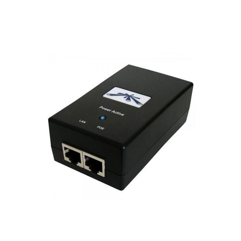 Ubiquiti POE-48-24WG POE Gigabit Adapter For Rocket Ti and UAP-Pro Black